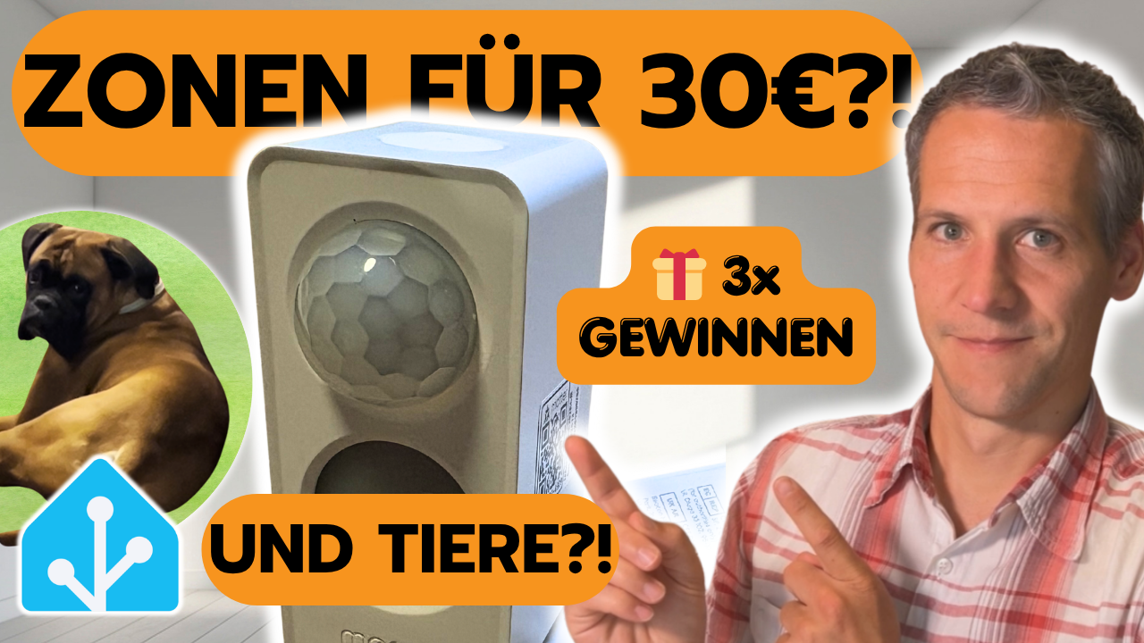 Batterie-Präsenzmelder mit Zonen für 30€ – taugt der Meross MS605?